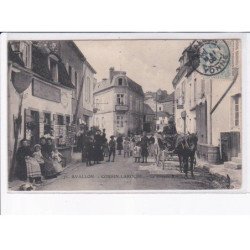 AVALLON: cousin-laroche, la grande rue, attelage - très bon état