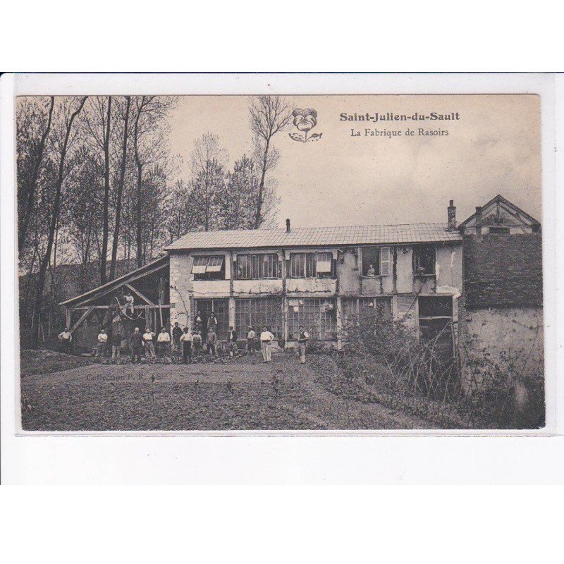 SAINT-JULIEN-du-SAULT: la fabrique de rasoirs - très bon état