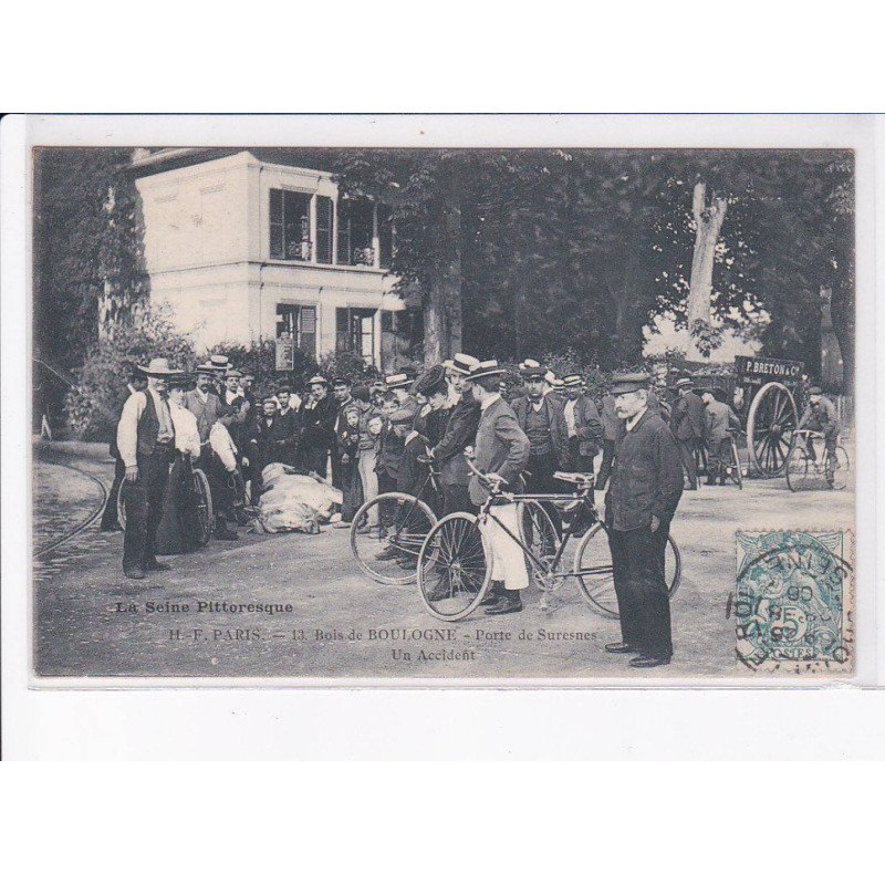 BOULOGNE-BILLANCOURT: porte de suresnes, un accident - très bon état