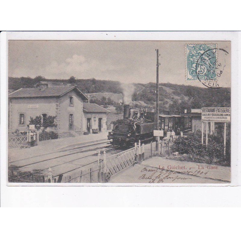 LE GUICHET: la gare - état