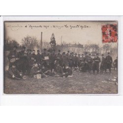 MONT-VALERIEN: militaire, épreuve 1911, la grande halte - très bon état