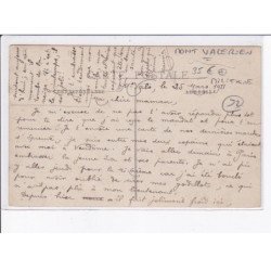 MONT-VALERIEN: militaire, épreuve 1911, la grande halte - très bon état