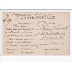 CHAVILLE: la gare rive gauche, train - très bon état