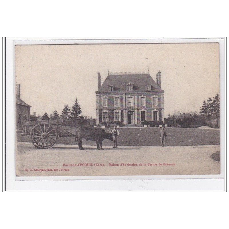 ECOUIS : maison d'habitation de la ferme de brémule - tres bon etat