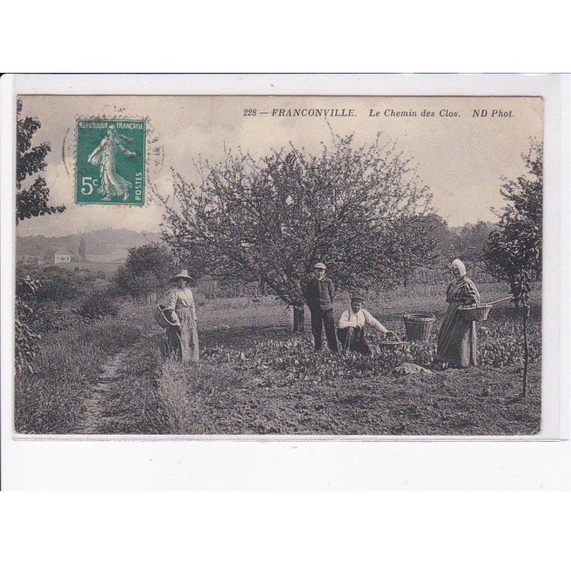 FRANCONVILLE: le chemin des clos - état