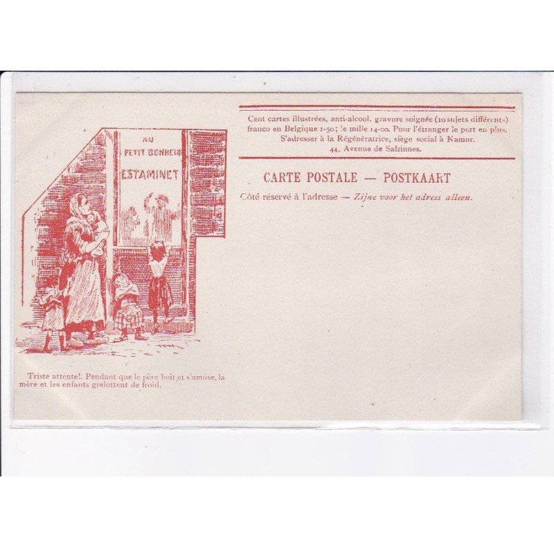 ALCOOL: au petit bonheur estaminet - très bon état