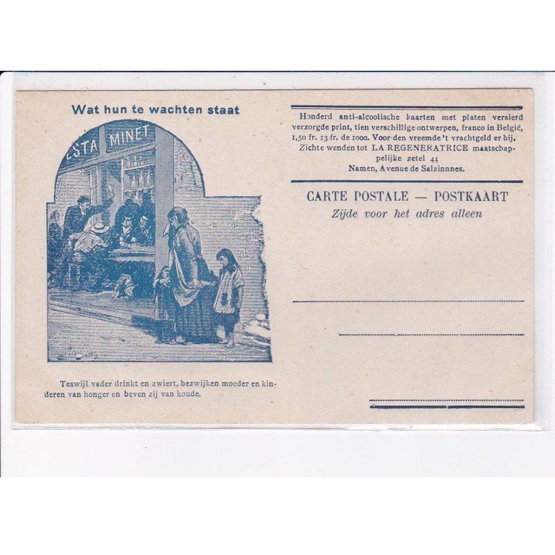 ALCOOL: wat hun te wachten staat - très bon état