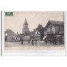 LA CROIX SAINT-LEUFROY : place de l'eglise - tres bon etat