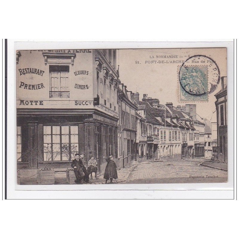 PONT-de-L'ARCHE : rue de paris - tres bon etat