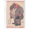 ALCOOL: bremen 1903, des alcohol macht stark, homme obèse - très bon état