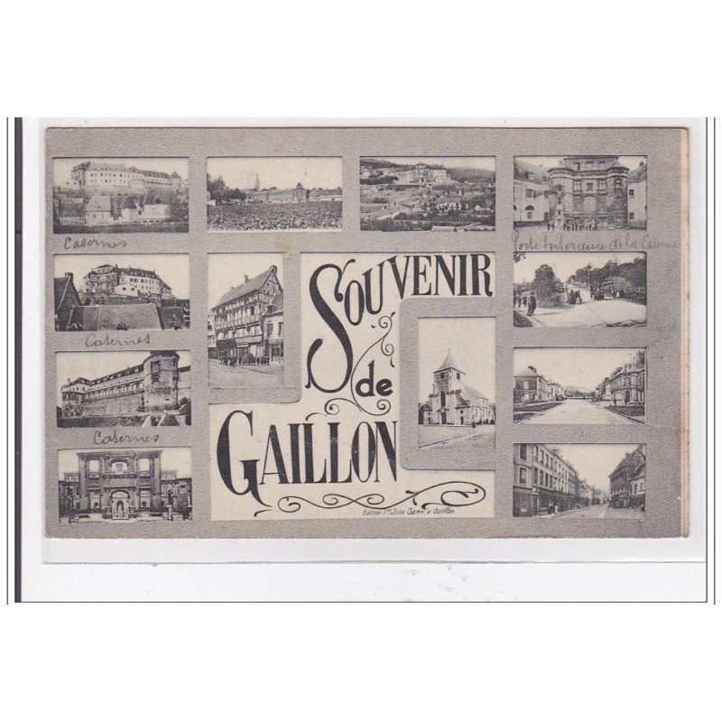 GAILLON : souvenir de gaillon - tres bon etat