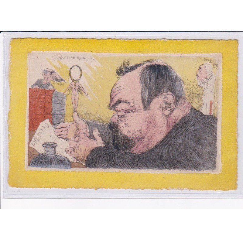 JUDAÏCA: affaire dreyfus, illustrée par Orens: Joseph Reinach - très bon état