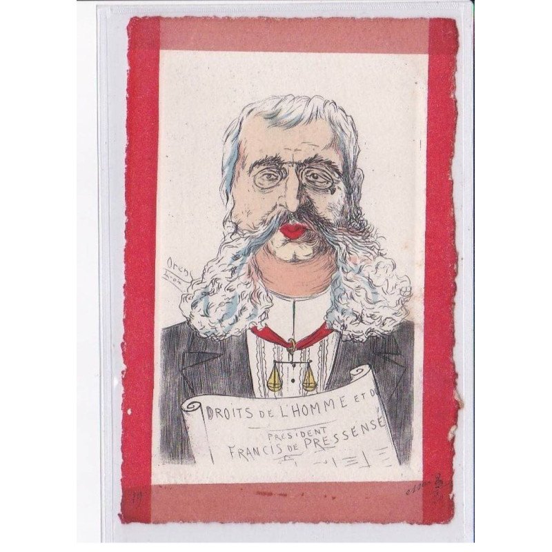 JUDAÏCA: affaire dreyfus, illustrée par Orens: droit de l'homme et du, président francis de pressensé - très bon état