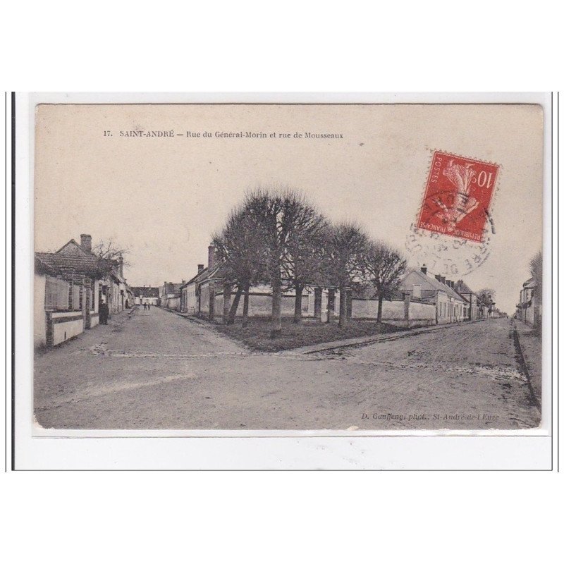 SAINT-ANDRE : rue du generale-morin et rue de mousseaux - tres bon etat