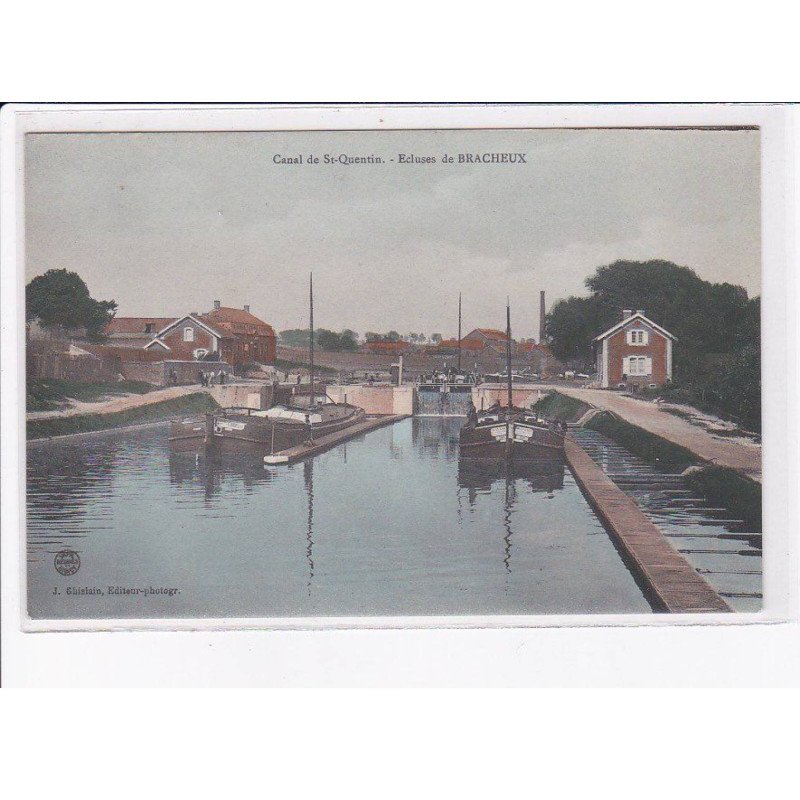 SAINT-QUENTIN: écluse de bracheux - très bon état