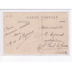 SAINT-SERNIN: l'ardèche illustrée, scène de village - très bon état