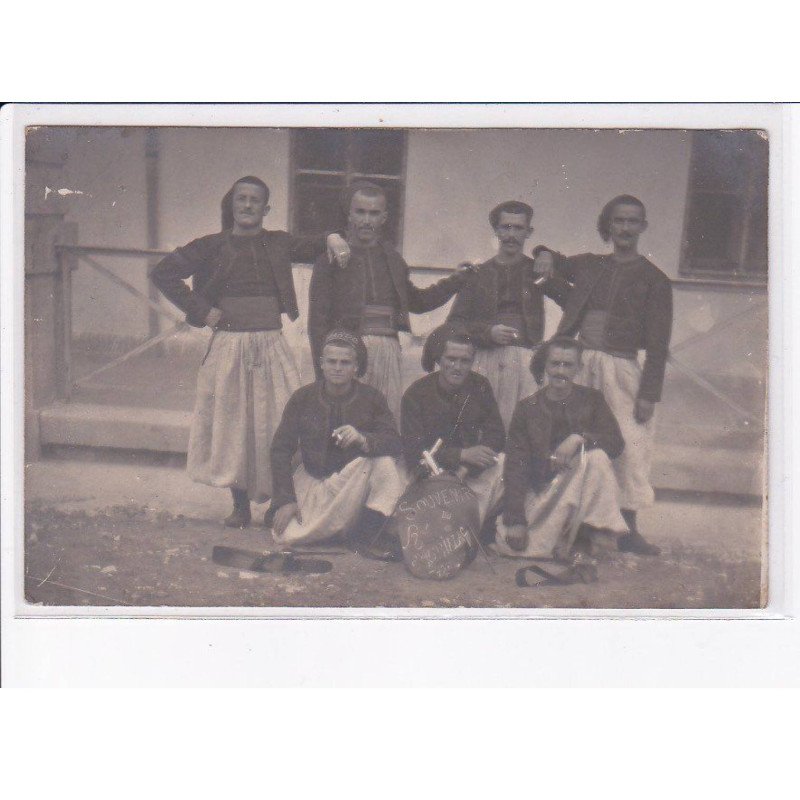 AURILLAC: militaires, maroc, zouaves - très bon état
