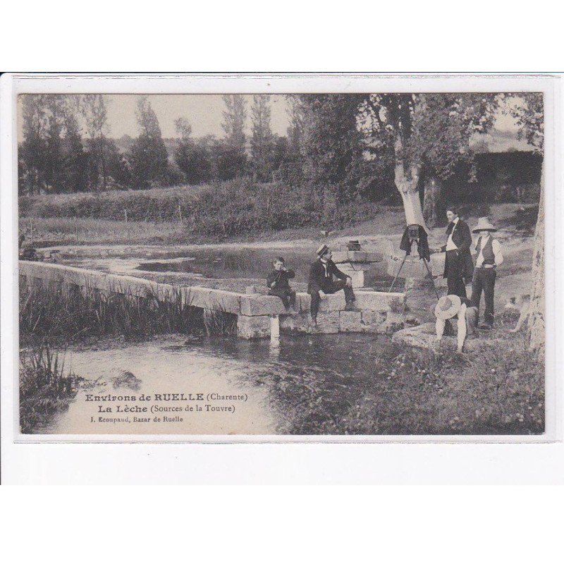 LA LECHE: source de la touvre, photographe, appareil - très bon état