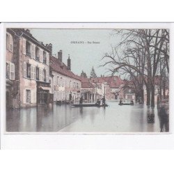 ORNANS: iles basses, inondations - très bon état