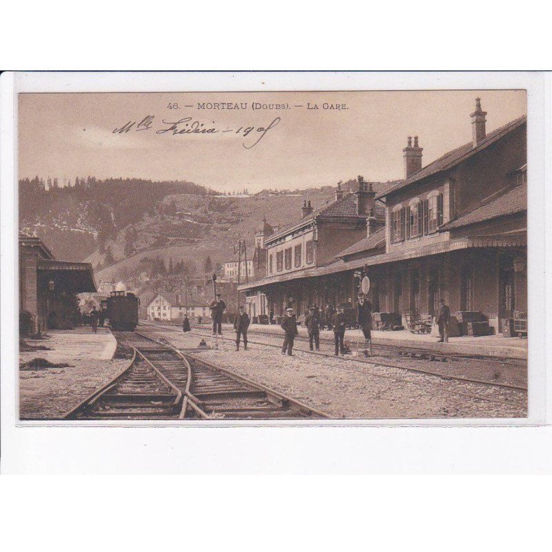 MORTEAU: la gare - très bon état