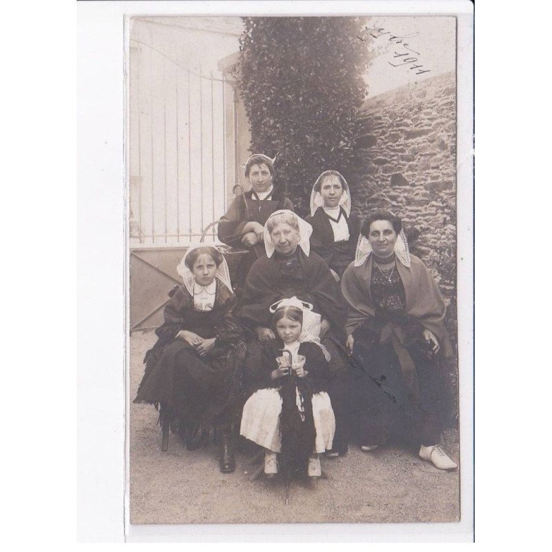 FINISTERE: bretons et bretonnes, type - très bon état