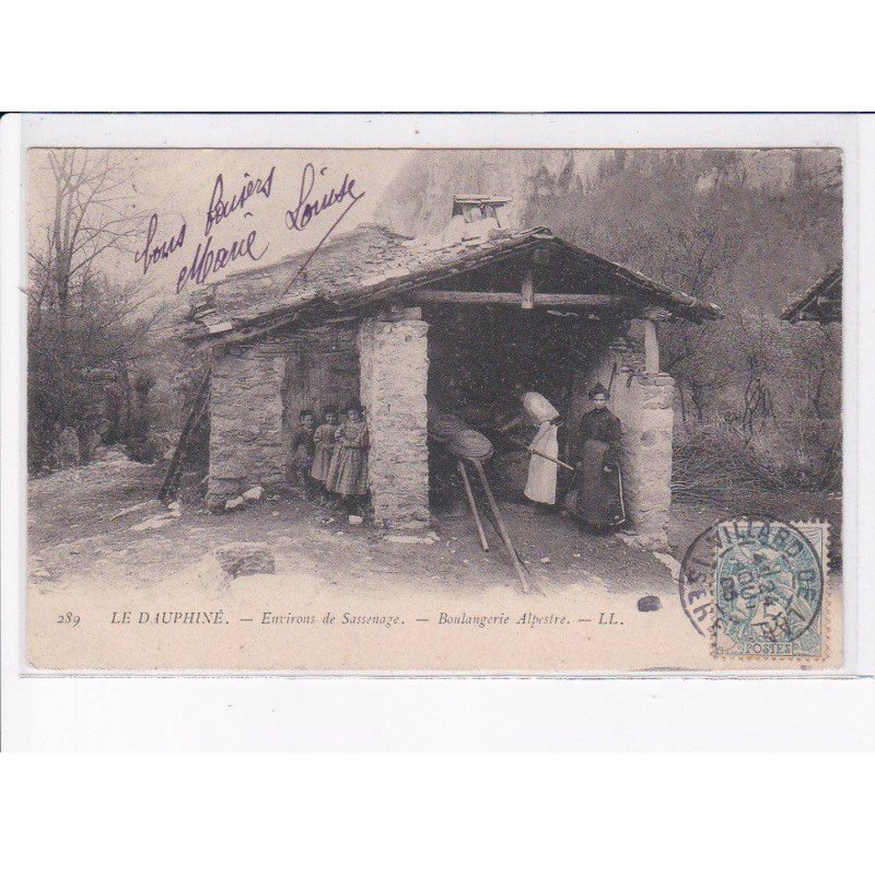 environs de SASSENAGE: boulangerie alpestre - très bon état