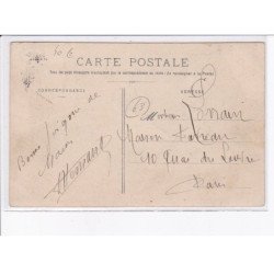 CEYSSAT: arrivée des cars au col de ceyssat, diligence - très bon état