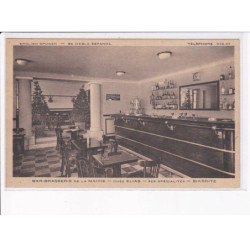 BIARRITZ: bar-brasserie de la mairie, chez elias - très bon état