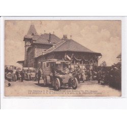 SAINT-HIPPOLYTE: la réception de sa majesté l'empereur à la gare - état