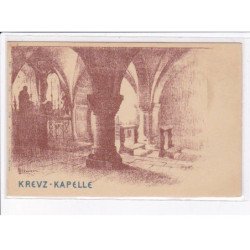 KREVZ: kapelle, chapelle blumer, dessin - très bon état