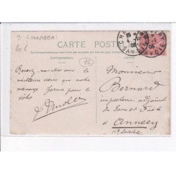 CHAMBERY environs: boeuf à l'abreuvoir - très bon état