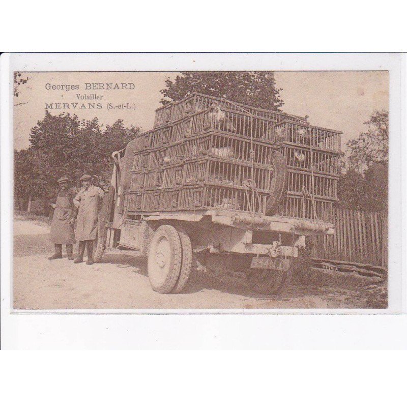 MERVANS: georges bernard, volailler, aviculture - très bon état