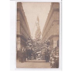 PARIS: statue de jeanne d'arc, rue de rivoli, camelots du roy - très bon état