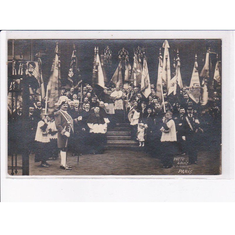 PARIS: chemin de fer, fête de cheminot groupe saint-bernard de la chapelle  - très bon état