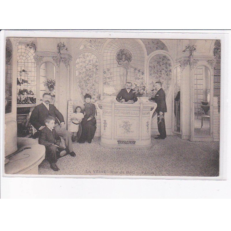 PARIS: 75007, la veine rue du bac, art nouveau - état