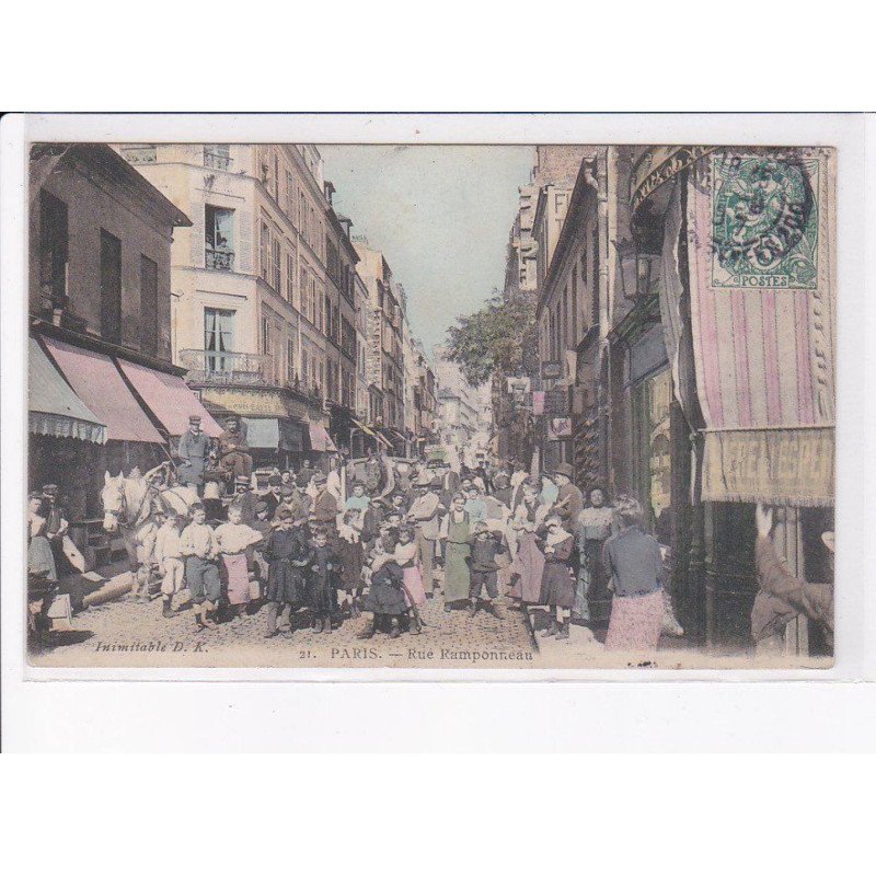 PARIS: 75020 rue ramponneau - très bon état