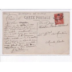 PARIS: 75018, magasin de tissus - très bon état