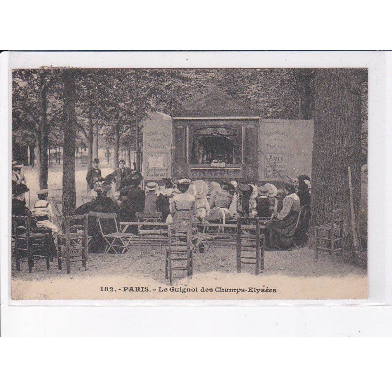 PARIS: 75008 le guignol des champs-elysées, anatole - très bon état
