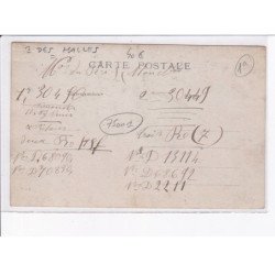 PARIS: 75001 les halles (?) - très bon état