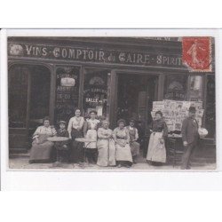 PARIS: 75002, vin, comptoir du caire, spiritueux, absinthe - très bon état