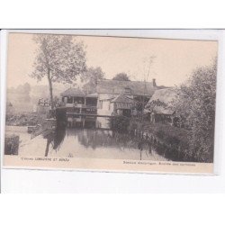 PARIS: 75020, horlogerie LAMAZIERE et BUNZLI - série de 10 CPA avec pochette (rue du Surmelin) - très bon état