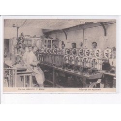 PARIS: 75020, horlogerie LAMAZIERE et BUNZLI - série de 10 CPA avec pochette (rue du Surmelin) - très bon état