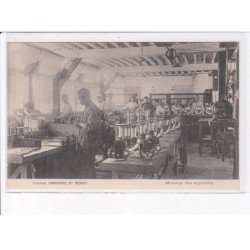 PARIS: 75020, horlogerie LAMAZIERE et BUNZLI - série de 10 CPA avec pochette (rue du Surmelin) - très bon état