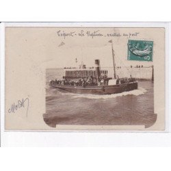 LE TREPORT: le neptune, rentrée au port - état