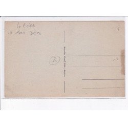 AMIENS: art déco, lampes portatives baupré, grès, bois, fer forgé Maurice Bauldot - état