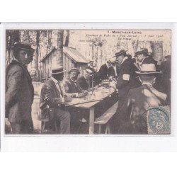 MORET-sur-LOING: concourtd de pêche du "petit journal" 1906 5 août, le pesage - état