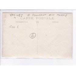 VALINES: monument aux morts - très bon état