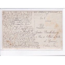 SABLES D'OLONNE: attelage et personnages - très bon état