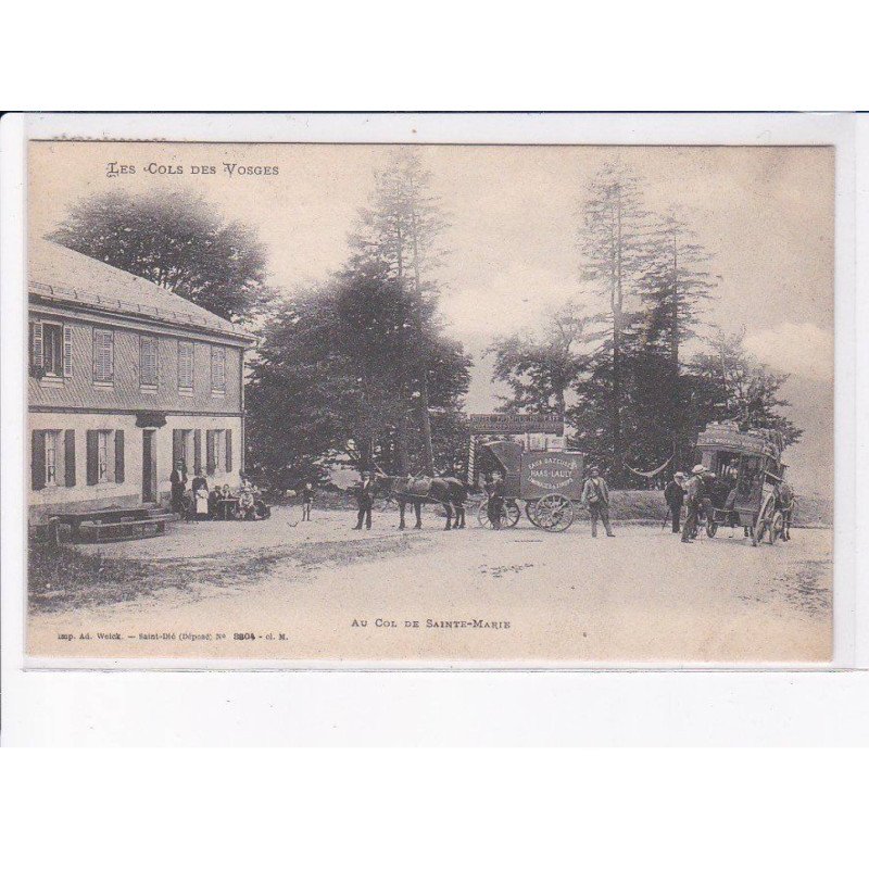 WISSEMBACH: au col de sainte-marie, attelage - très bon état