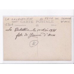 LA GAUBRETIERE: fête de jeanne d'arc - très bon état